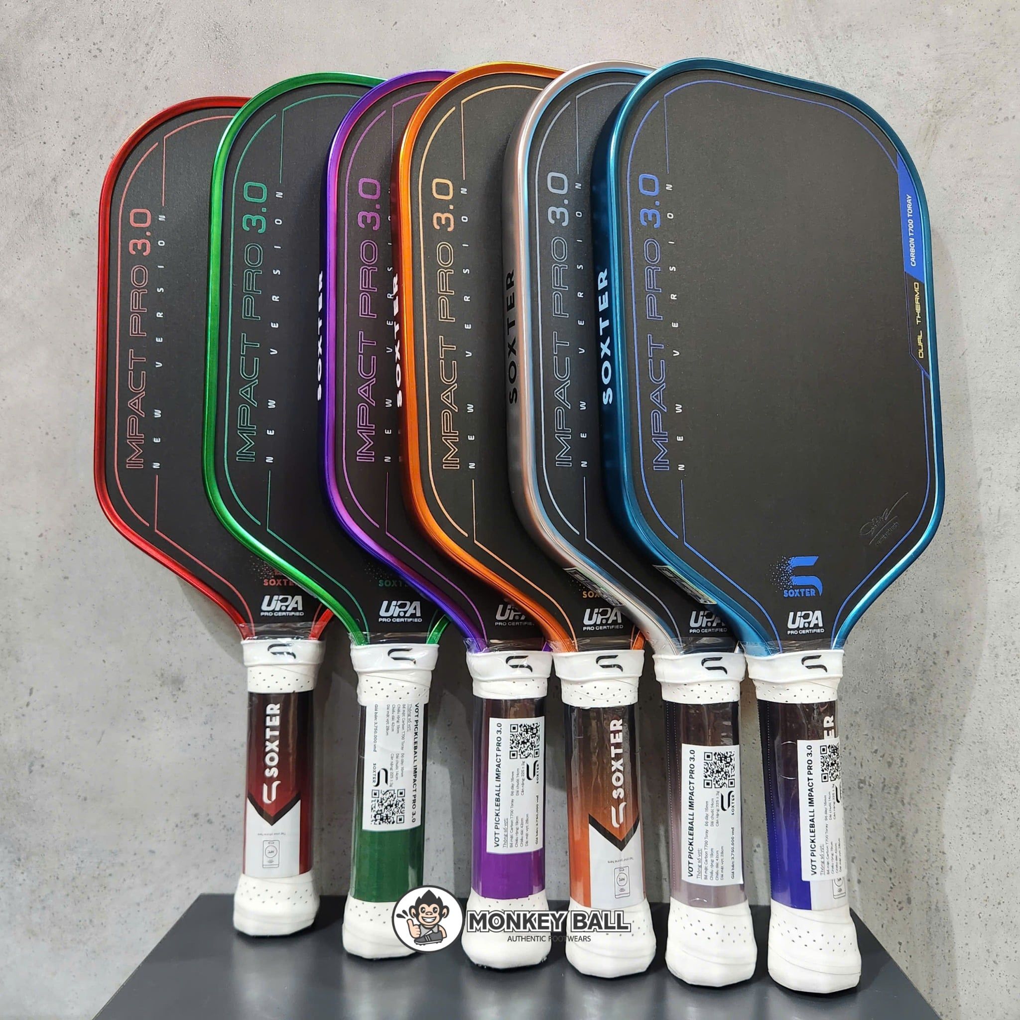  Vợt Pickleball Soxter Impact Pro 3.0 