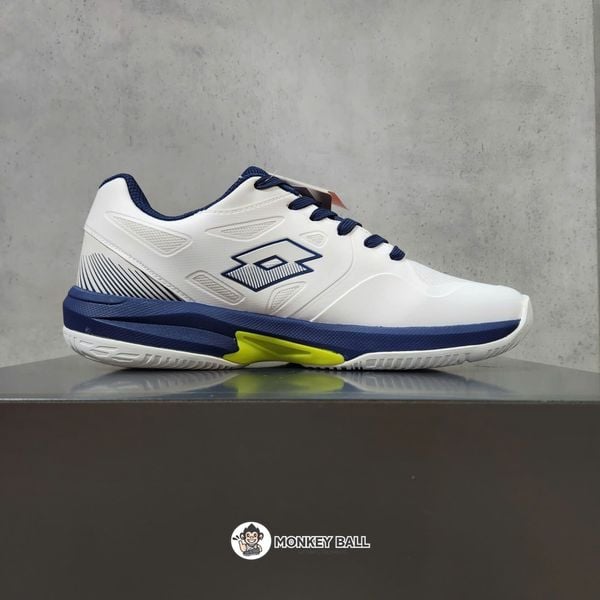  Giày Pickleball Lotto Garret - Trắng / Vàng 