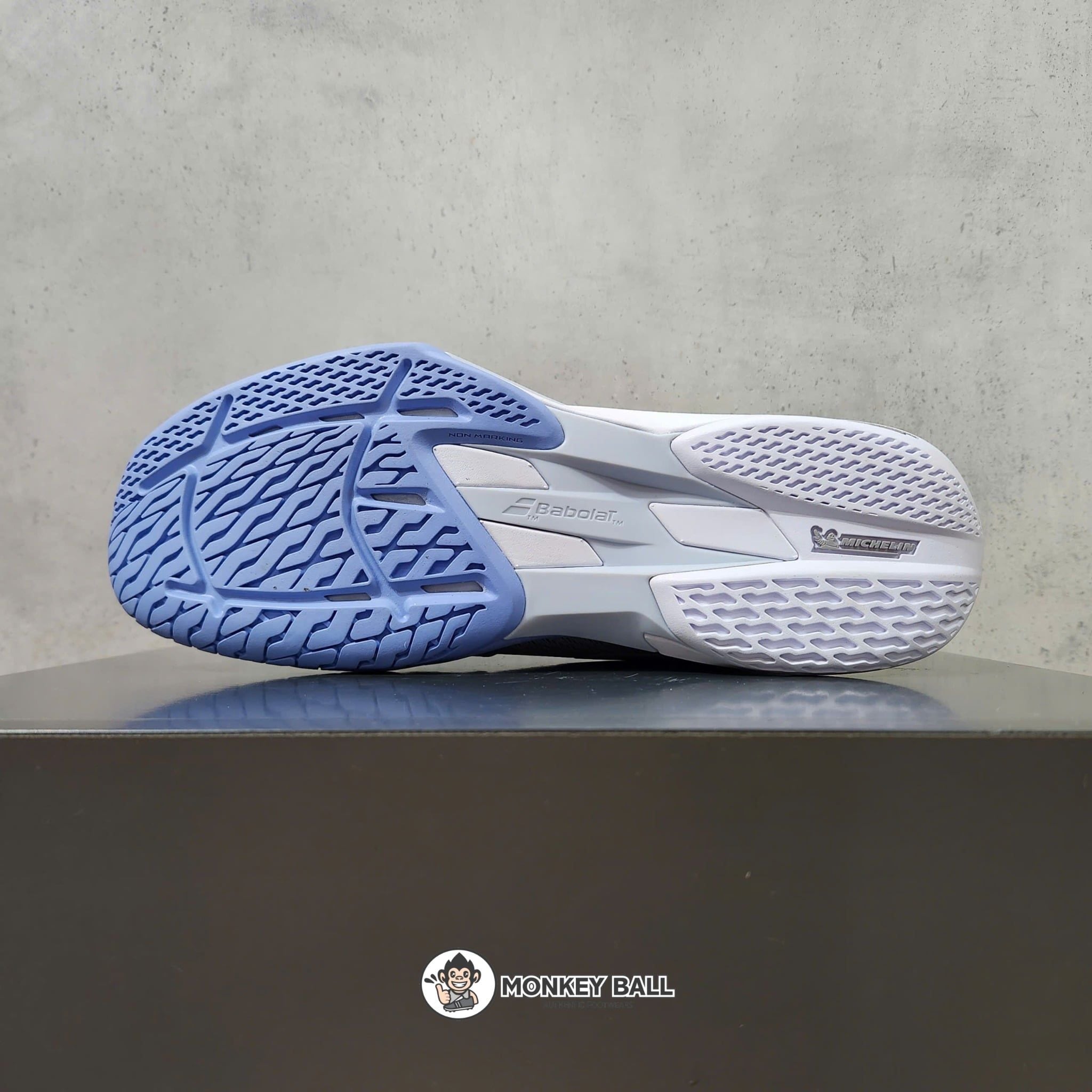  Giày Pickleball Babolat Jet Mach 4 All Court - Xanh/Trắng 