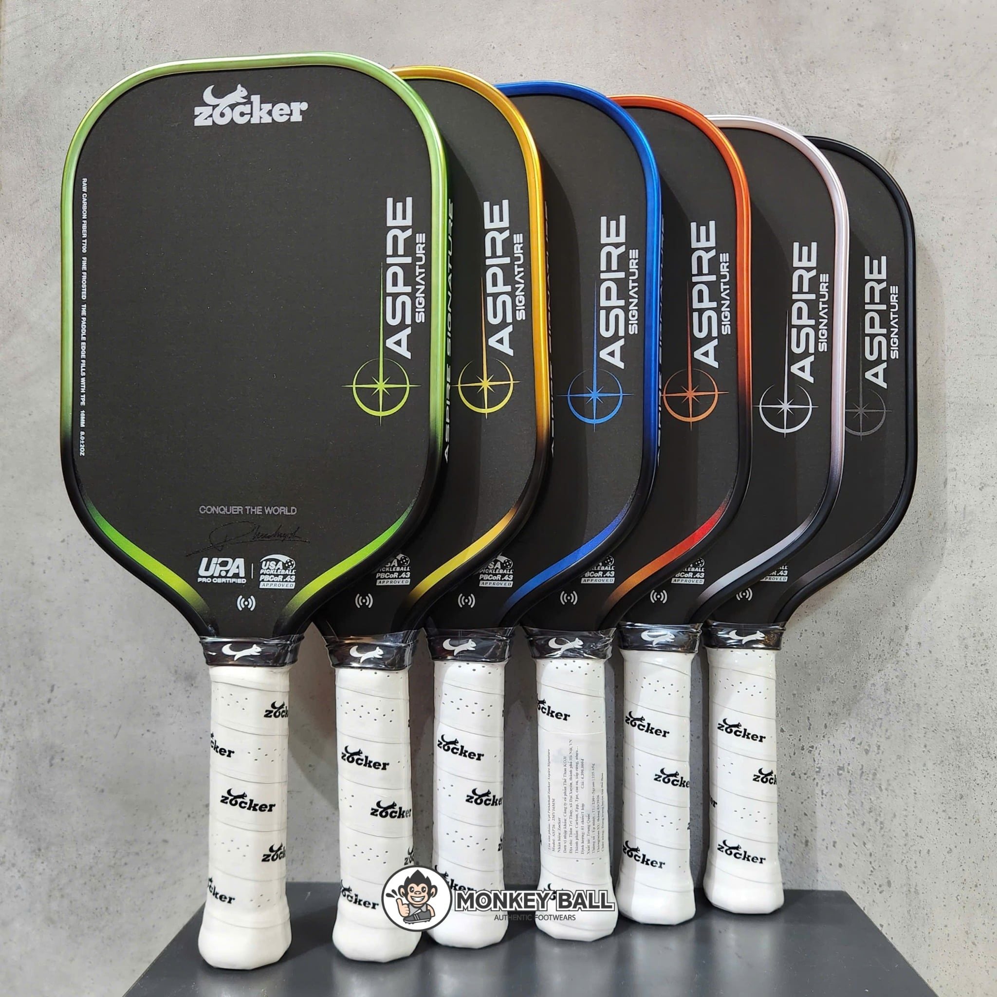  Vợt Pickleball Zocker Aspire Signature 