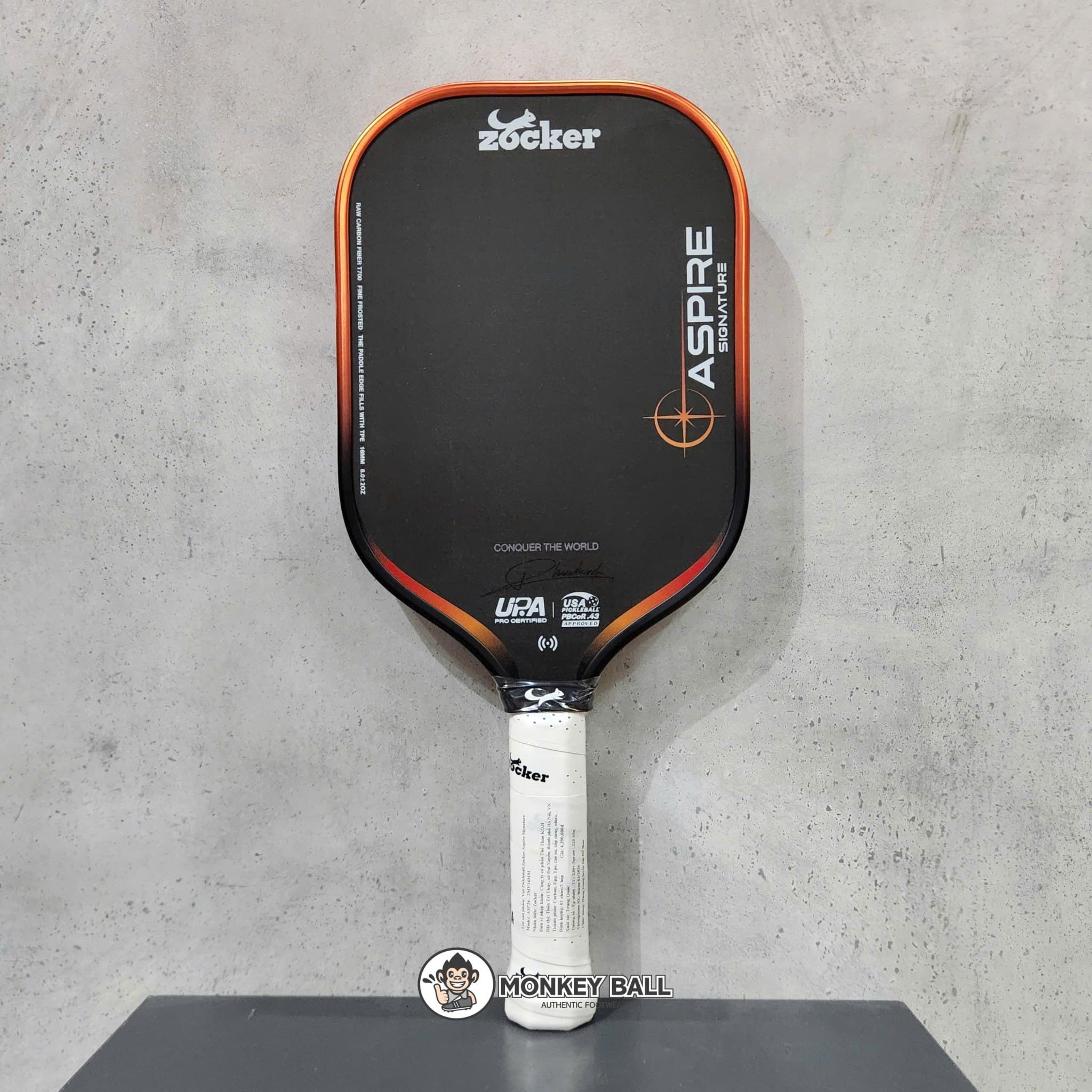  Vợt Pickleball Zocker Aspire Signature 