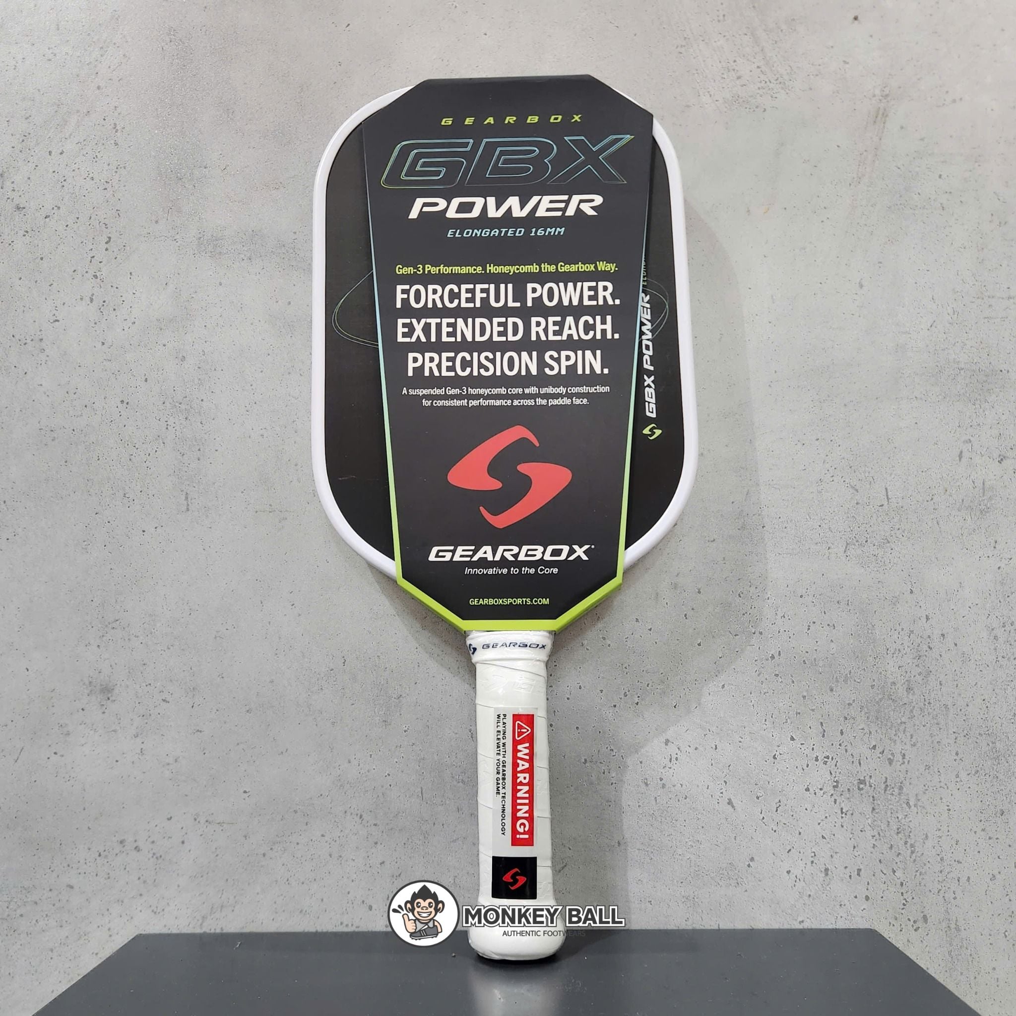  Vợt Pickleball GBX Power Elongated - Gen-3 Honeycomb 
