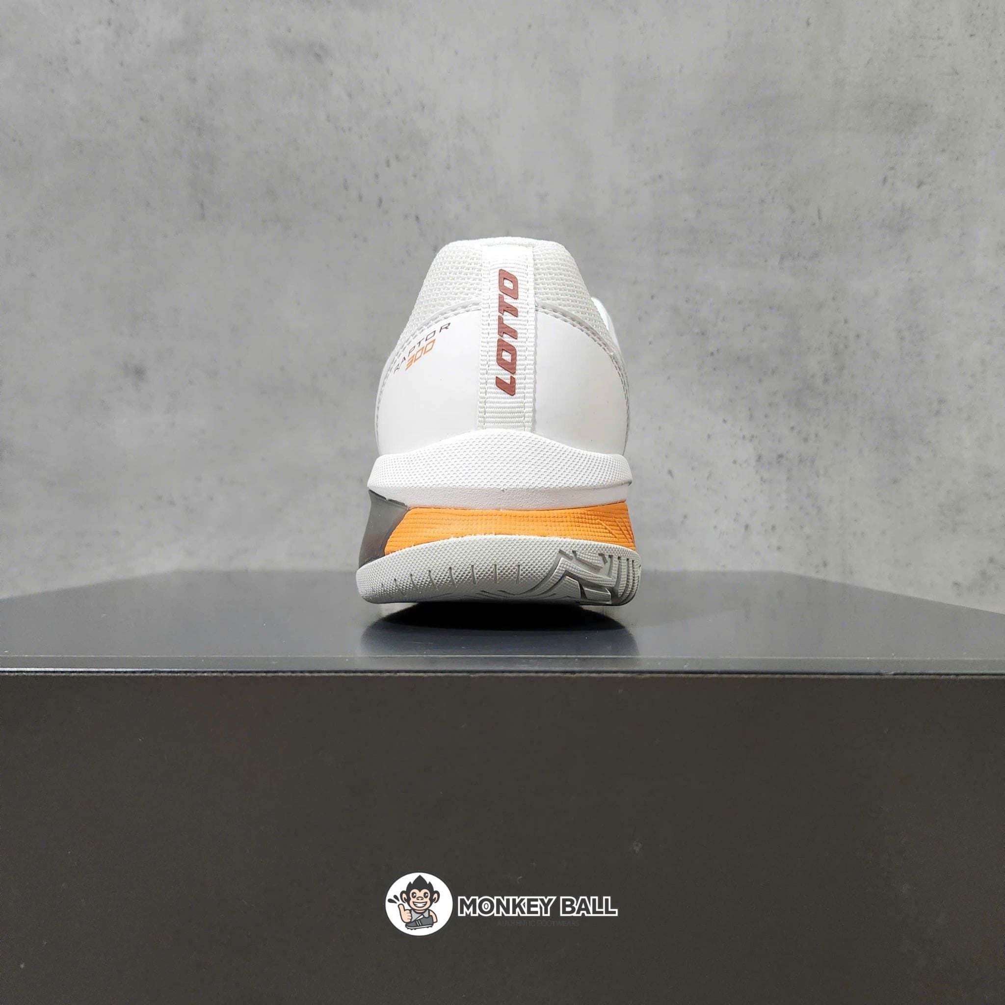  Giày Pickleball Lotto Raptor Hyperpulse 300 SPD - trắng/cam 