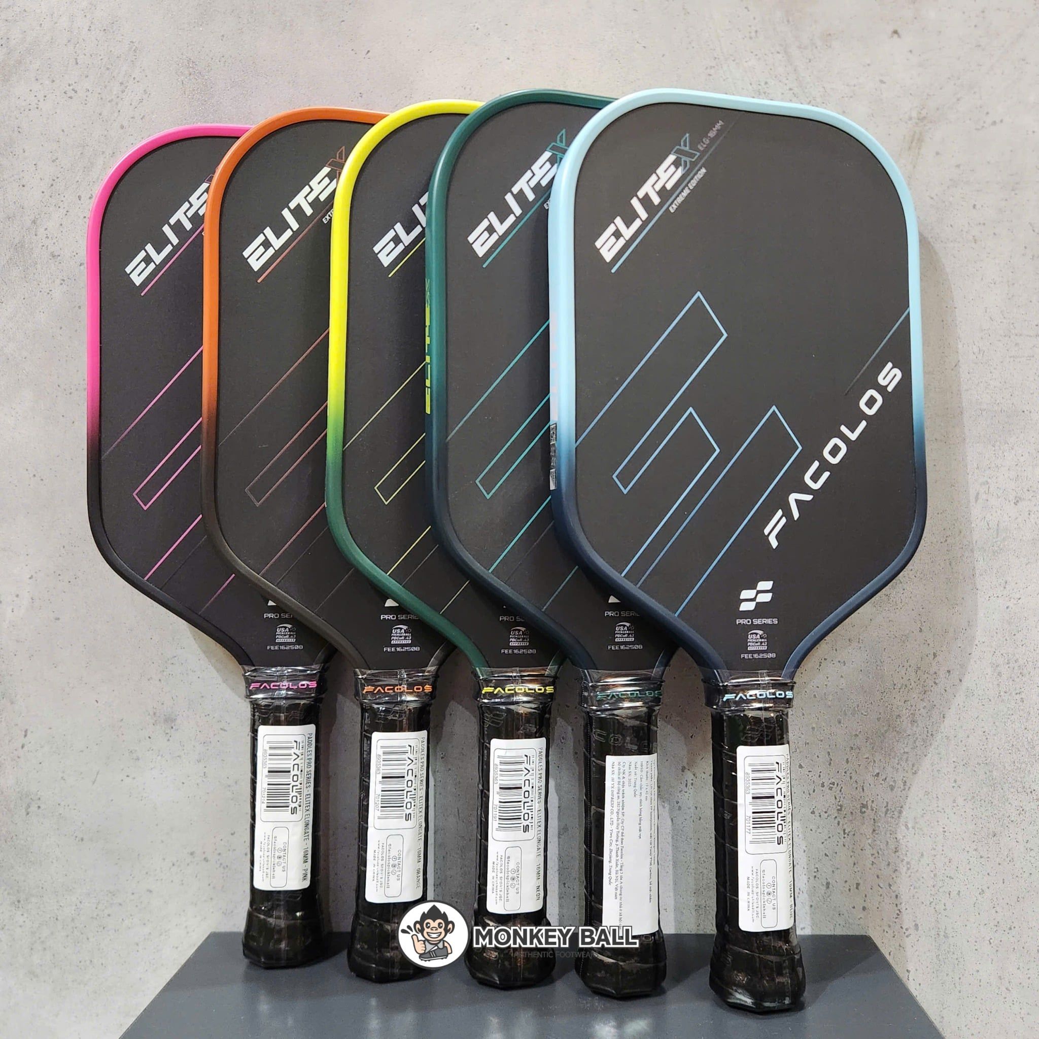  Vợt Pickleball Facolos Elite X Elongated 