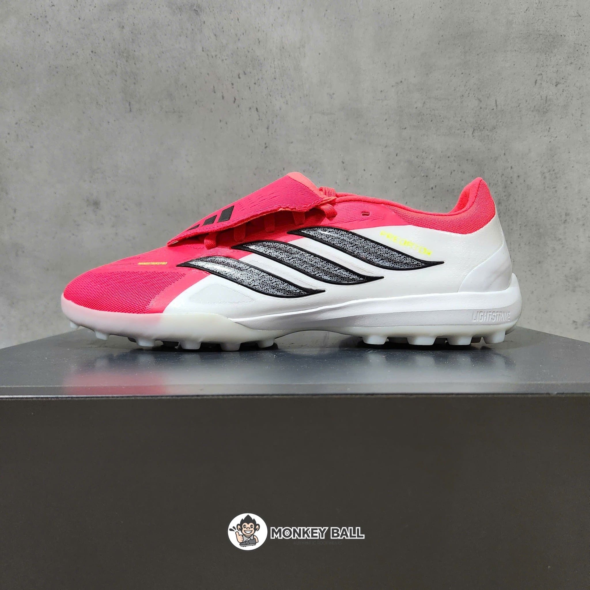  Adidas Predator 26 Pro Lưỡi Gà Lật TF - JR7866 - Đỏ/Trắng 