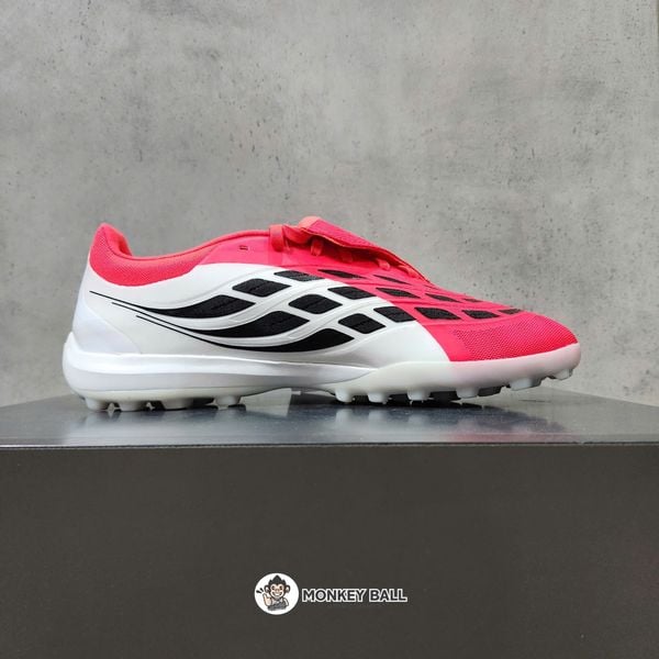  Adidas Predator 26 Pro Lưỡi Gà Lật TF - JR7866 - Đỏ/Trắng 