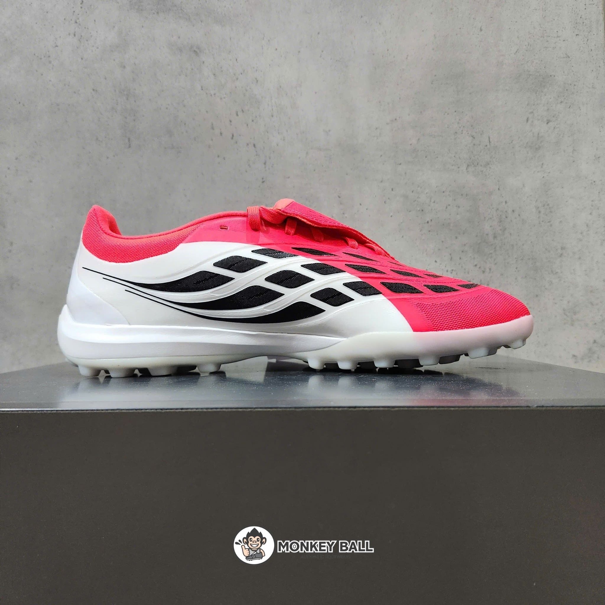  Adidas Predator 26 Pro Lưỡi Gà Lật TF - JR7866 - Đỏ/Trắng 