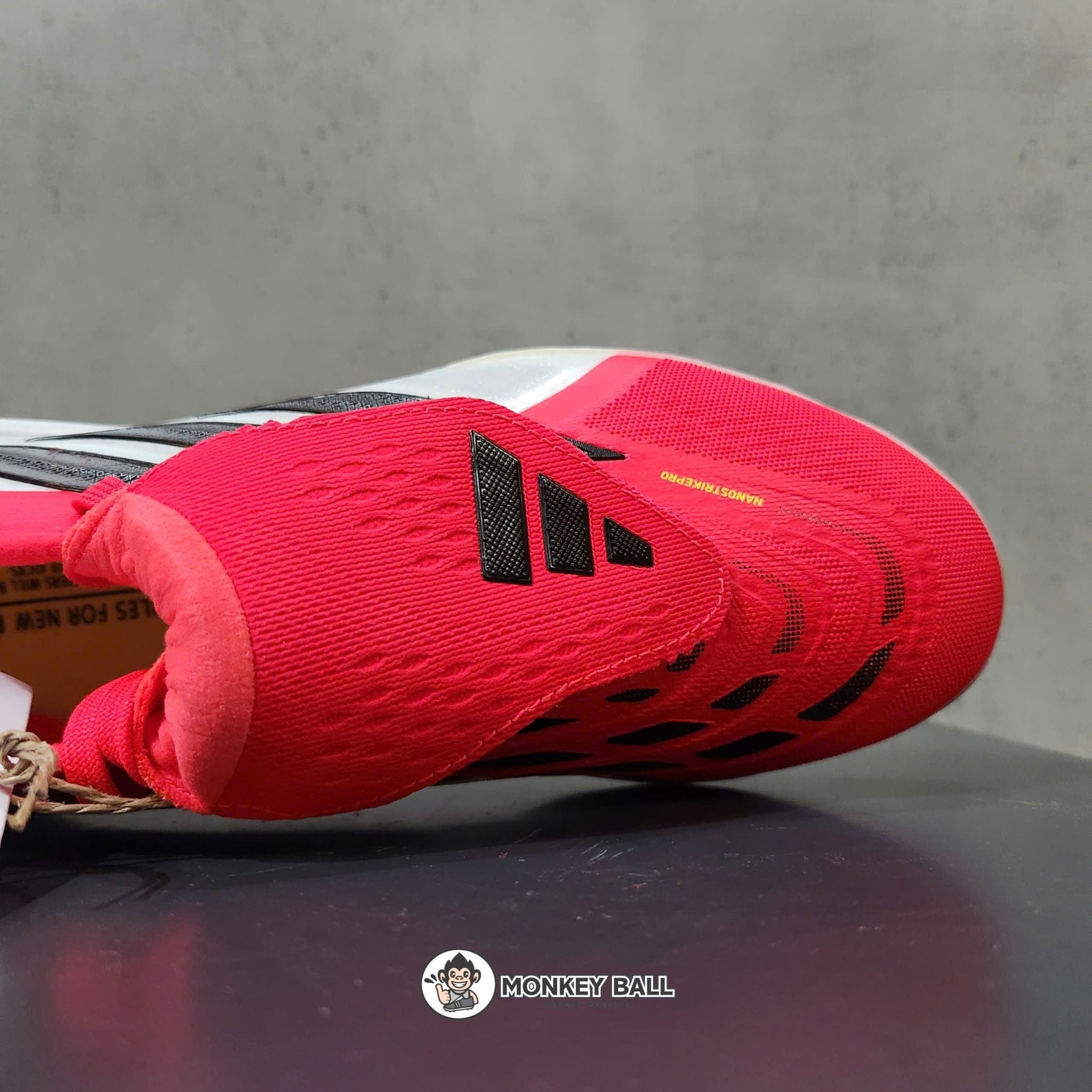  Adidas Predator 26 Pro Lưỡi Gà Lật TF - JR7866 - Đỏ/Trắng 