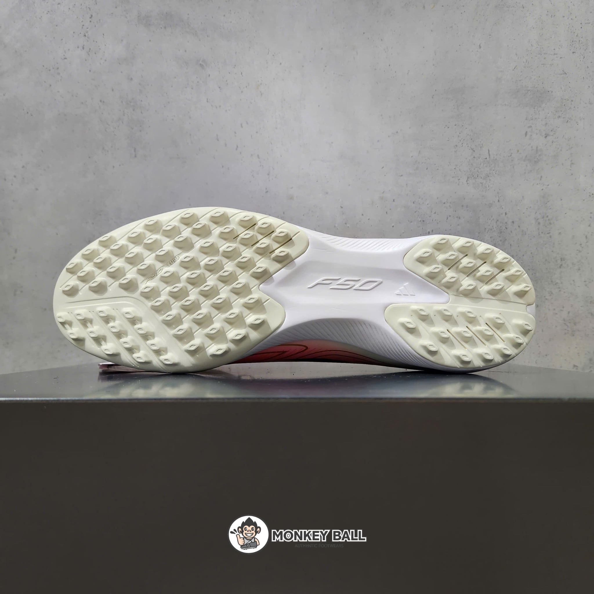  Adidas F50 Hyperfast League TF - IH4582 - Hồng/Trắng 