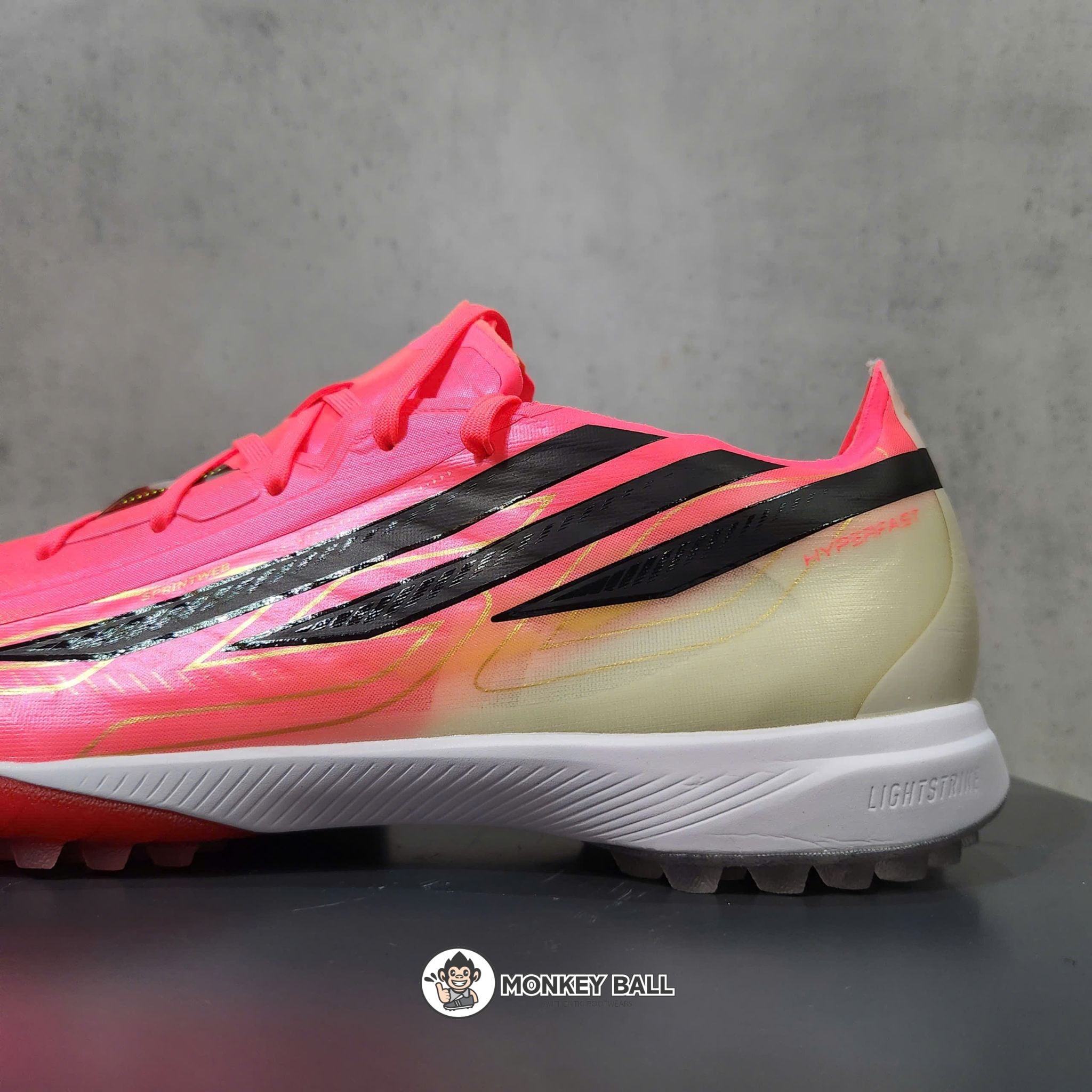  Adidas F50 Hyperfast Pro TF - IH4567 - Hồng/Trắng 