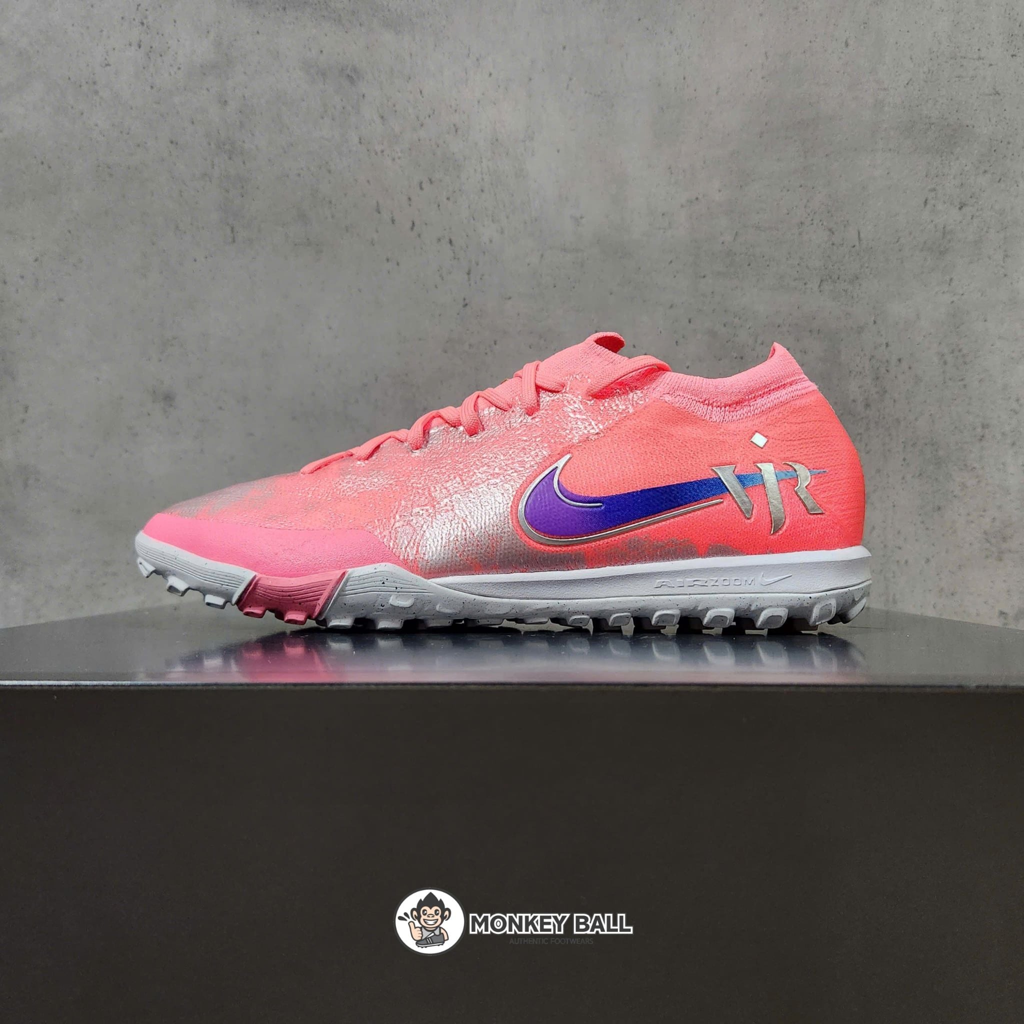  Nike Zoom Mercuria Vapor 16 Pro TF VJR - IO9814-640 - Hồng neon/Xanh 