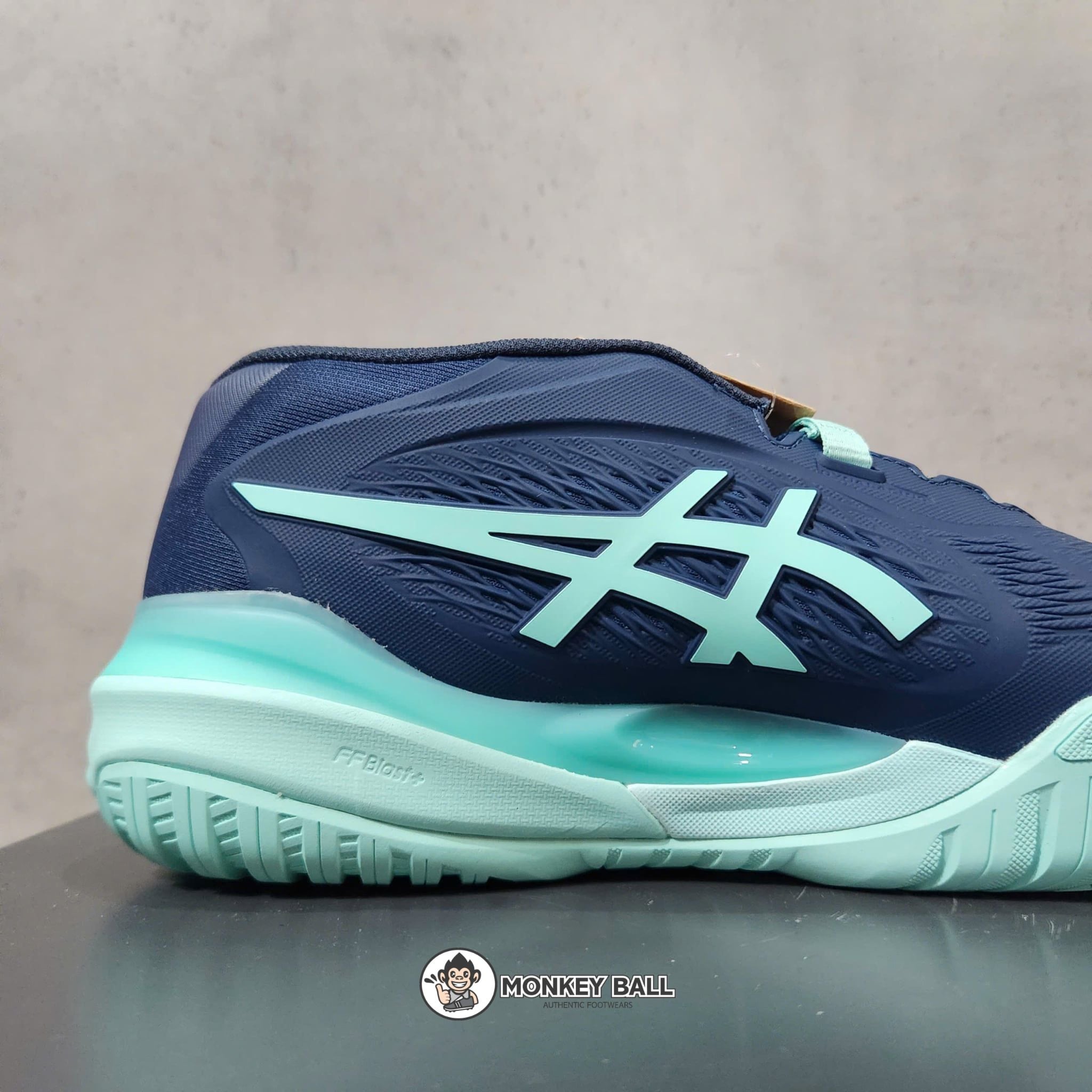  Giày Pickleball Asics Gel Resolution X - 1041A481-404 - Xanh than 