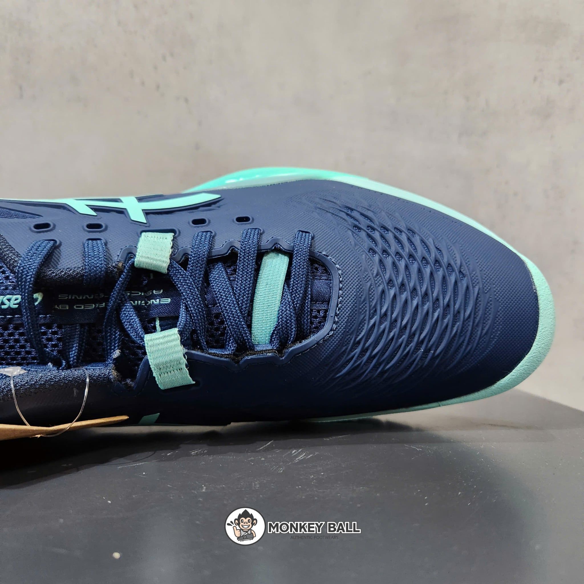  Giày Pickleball Asics Gel Resolution X - 1041A481-404 - Xanh than 
