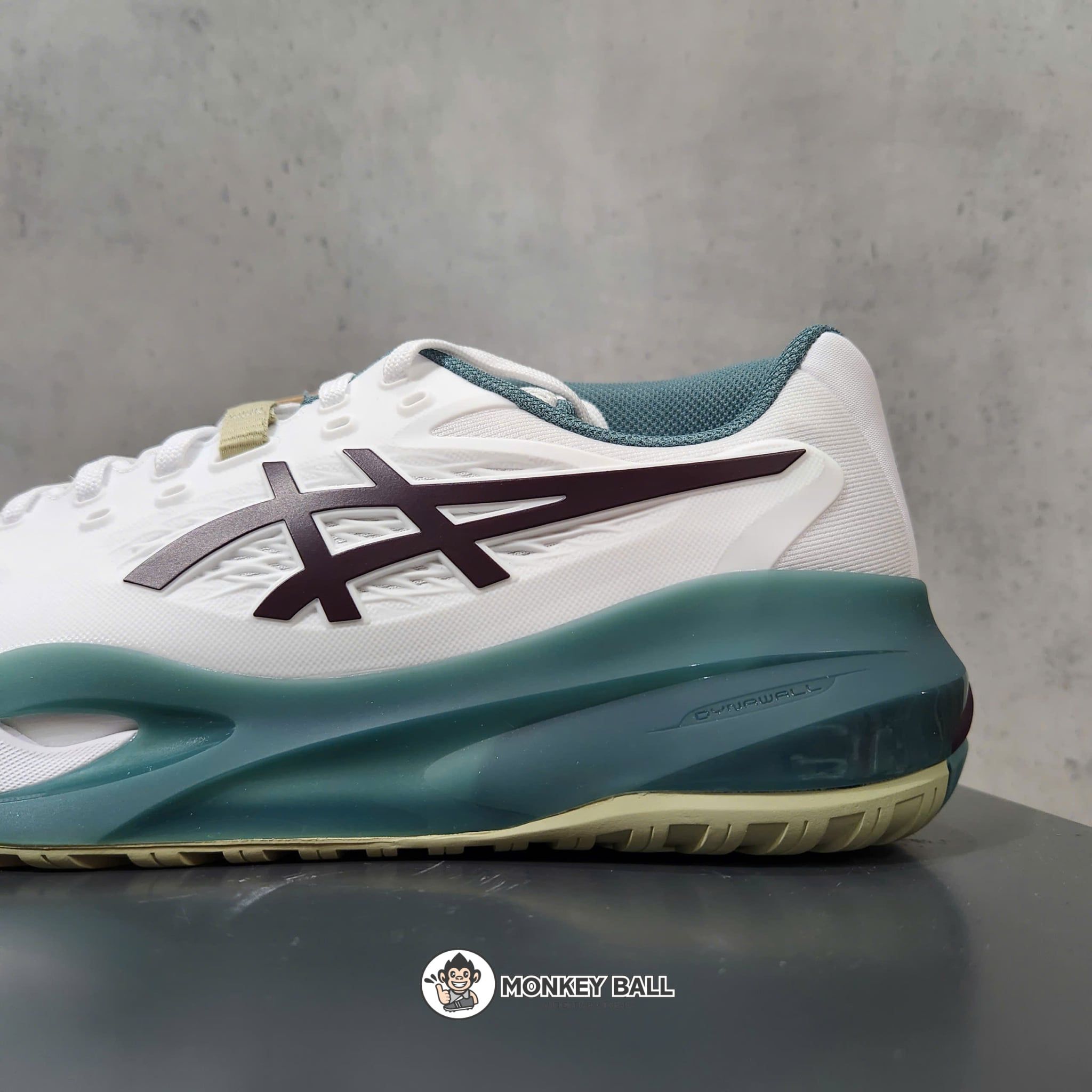  Giày Pickleball Asics Gel Resolution X - 1041A481-104 - Trắng / Xanh lục 