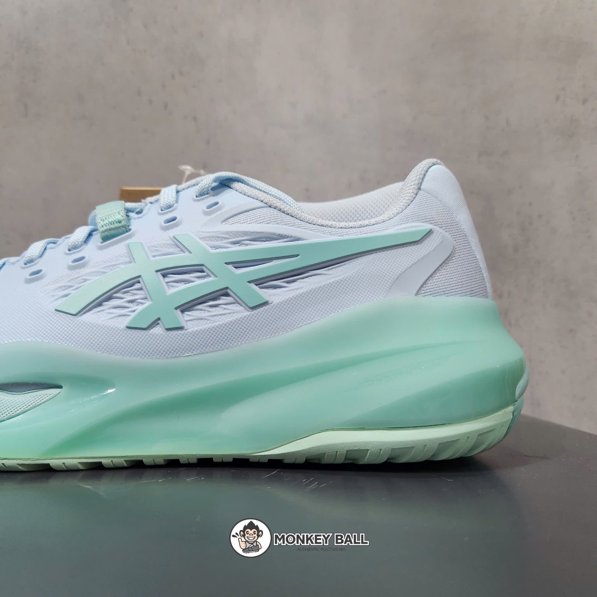 Giày Pickleball Asics Gel Resolution X - 1042A279-402 - Xanh ngọc 