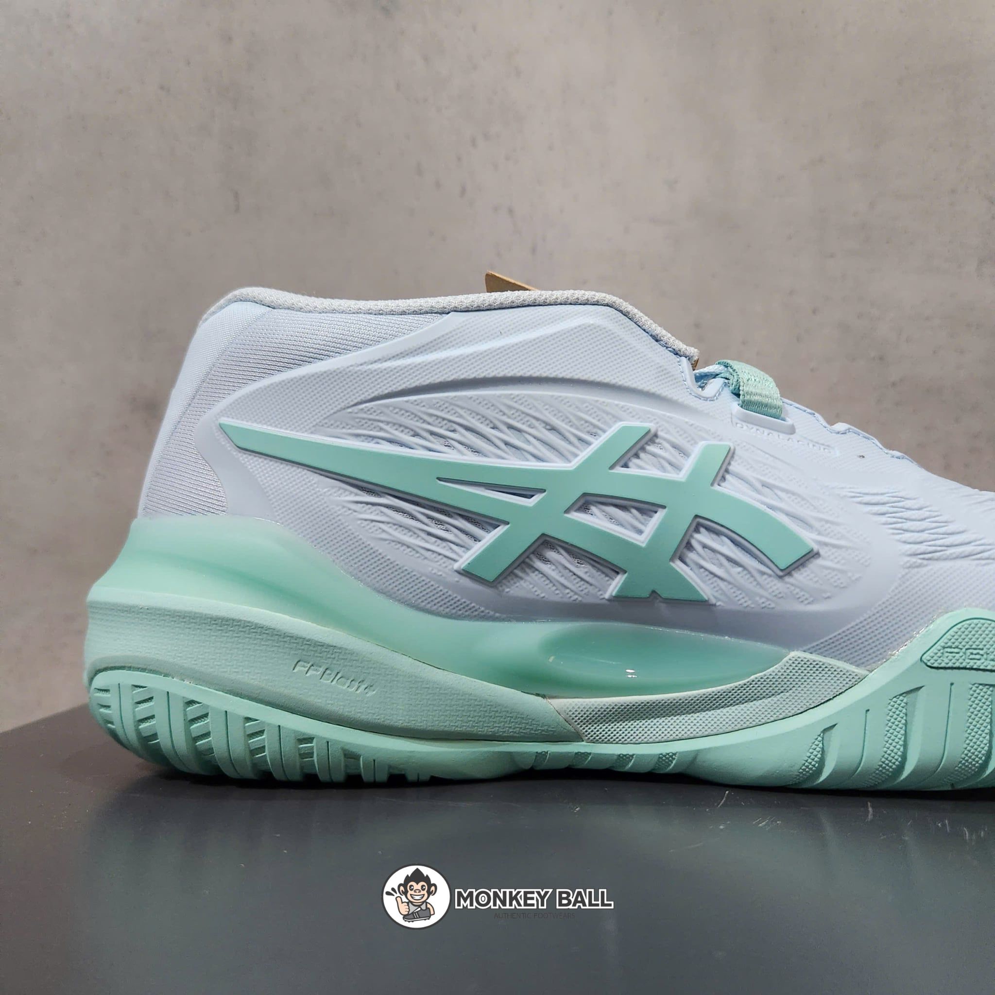  Giày Pickleball Asics Gel Resolution X - 1042A279-402 - Xanh ngọc 