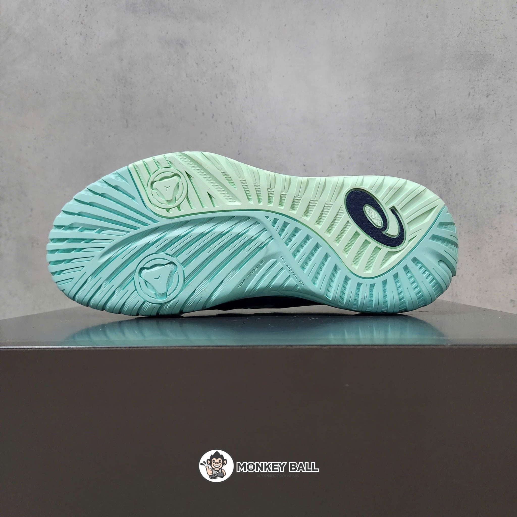  Giày Pickleball Asics Gel Resolution X - 1041A481-404 - Xanh than 