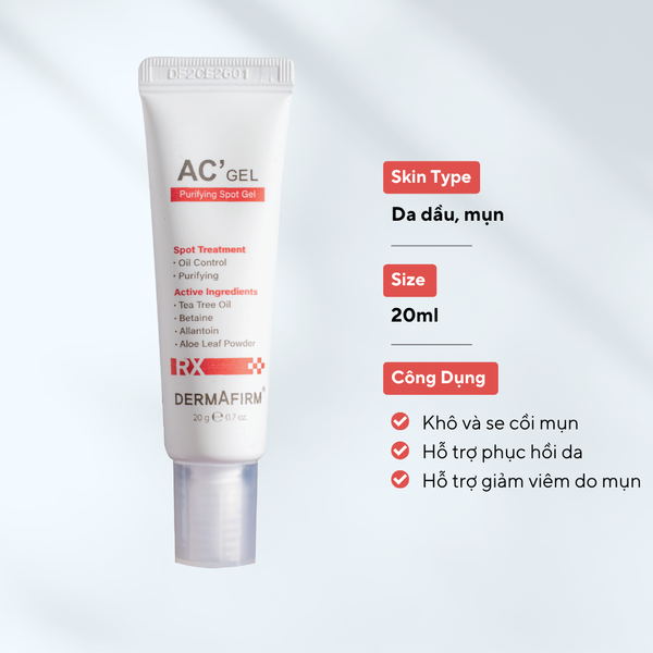  AC'Gel - Gel chấm mụn 