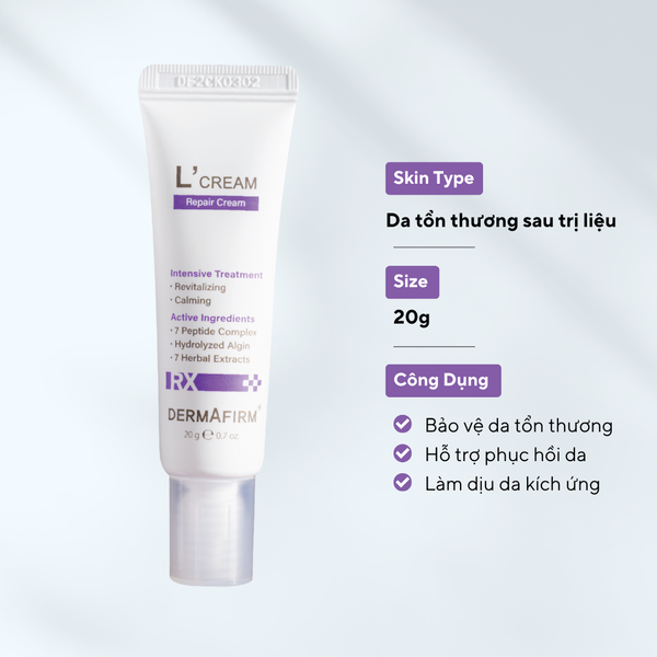  L’Cream – Kem dưỡng phục hồi da sau trị liệu 