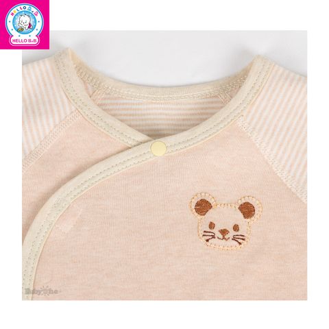  Áo sơ sinh dán xé TD màu tự nhiên 1142 - BabyOne (Giao mẫu ngẫu nhiên) 