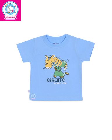  Áo cổ viền bo màu tay ngắn AL0479 (hình in ngẫu nhiên)- HELLO BnB 