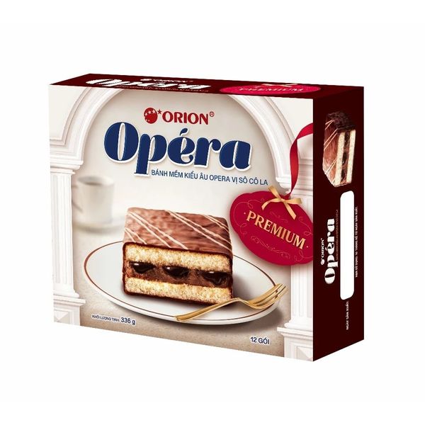  Bánh Orion Opera vị socola (10 gói x 28g) 