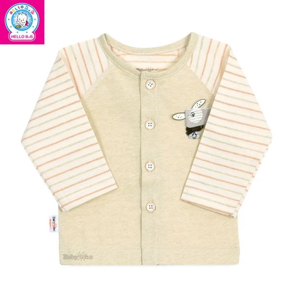  Áo sơ sinh màu tự nhiên TD 1082 - BabyOne (Giao mẫu ngẫu nhiên) 