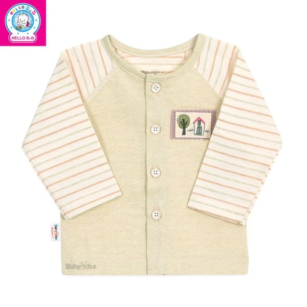  Áo sơ sinh màu tự nhiên TD 1082 - BabyOne (Giao mẫu ngẫu nhiên) 