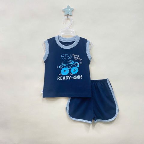  Bộ sát nách bo bé trai 1761 - HELLO BnB 