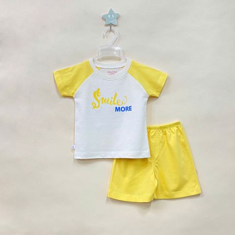  Bộ tay raplan ngắn bé trai 1763 - HELLO BnB 