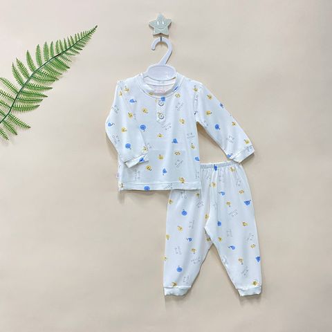  Bộ dài cổ trụ Bamboo in họa tiết 1816 - HELLO BnB 