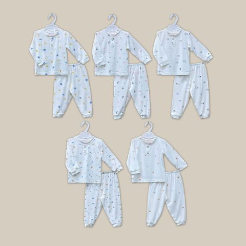  Bộ dài cổ trụ Bamboo in họa tiết 1816 - HELLO BnB 