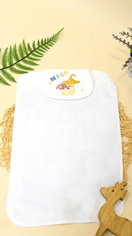  Khăn lót lưng thấm mồ hôi Bamboo 1804 ( in hình họa tiết ngẫu nhiên ) - HELLO BnB 