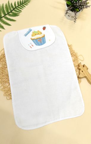  Khăn lót lưng thấm mồ hôi Bamboo 1804 ( in hình họa tiết ngẫu nhiên ) - HELLO BnB 