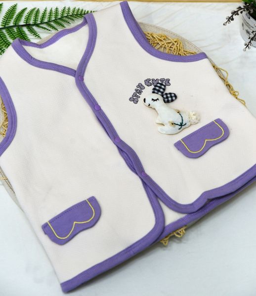  Áo ghilê đính thỏ MJ25-22 handmade - HELLO BnB 