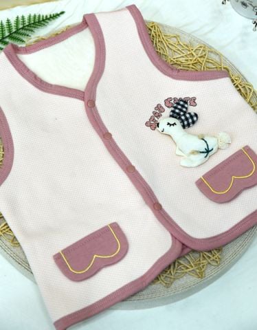 Áo ghilê đính thỏ MJ25-22 handmade - HELLO BnB 