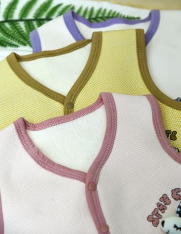  Áo ghilê đính thỏ MJ25-22 handmade - HELLO BnB 