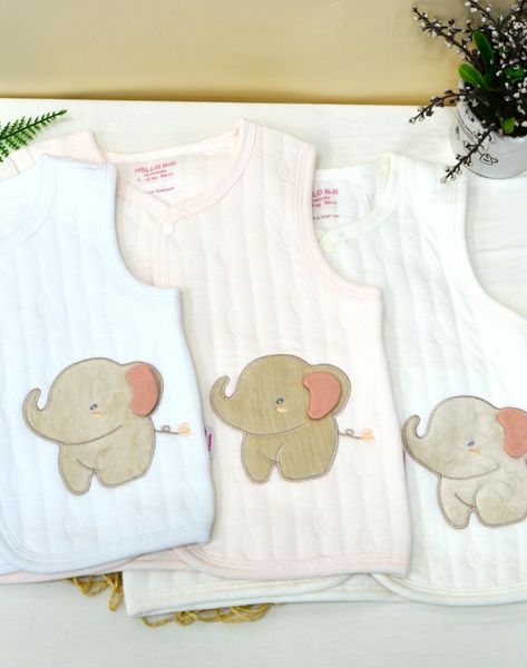  Áo ghilê xốp voi con M712191 - HELLO BnB 