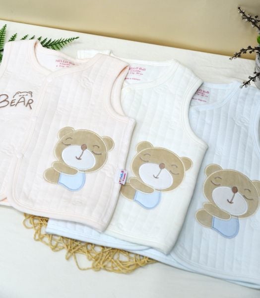  Áo ghilê xốp gấu con M712308- HELLO BnB 