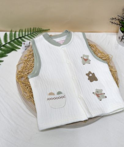  Áo ghilê xốp túi gấu SA4121-8 - HELLO BnB 