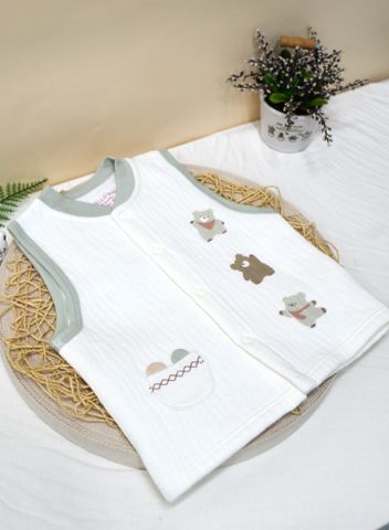  Áo ghilê xốp túi gấu SA4121-8 - HELLO BnB 