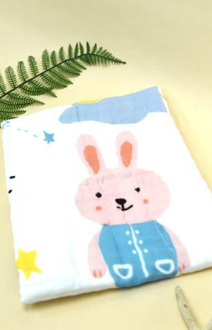  Khăn tắm Musllin Bamboo in hình ngẫu nhiên (105 X110cm) - SS1797 