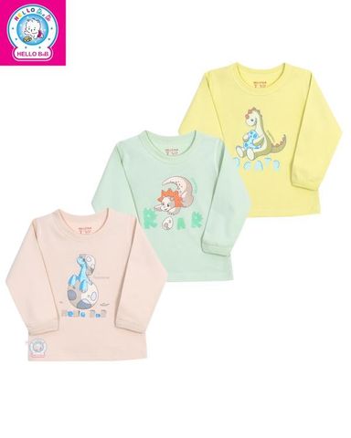  Áo cổ viền bo màu tay dài AL0480 