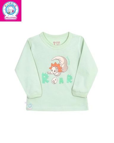  Áo cổ viền bo màu tay dài AL0480 