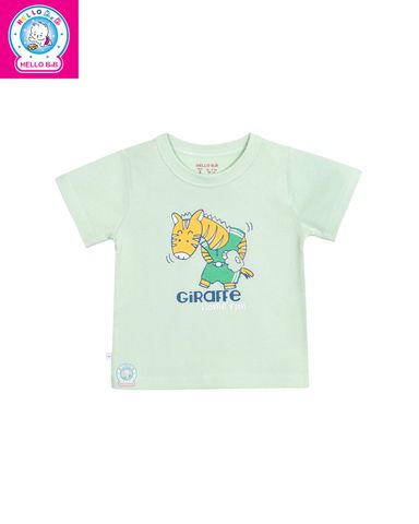  Áo cổ viền bo màu tay ngắn AL0479 (hình in ngẫu nhiên)- HELLO BnB 