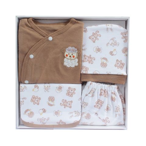  Quà 4 món bông bé trai 1016 - HELLO BnB 