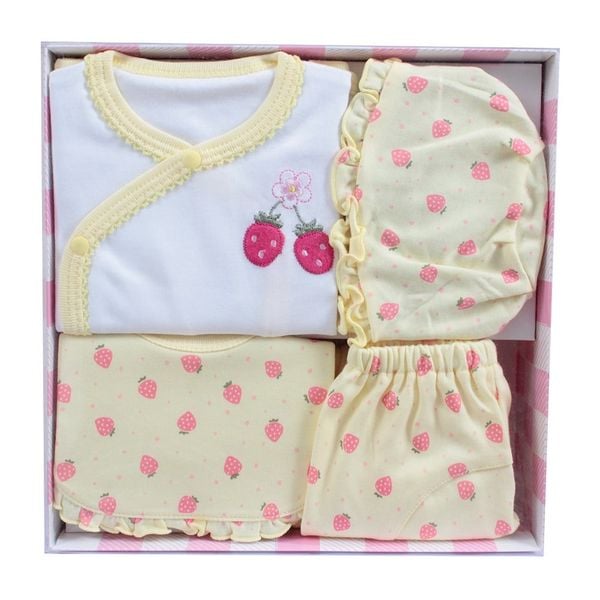  Quà 4 món bông bé gái 1017 - HELLO BnB 