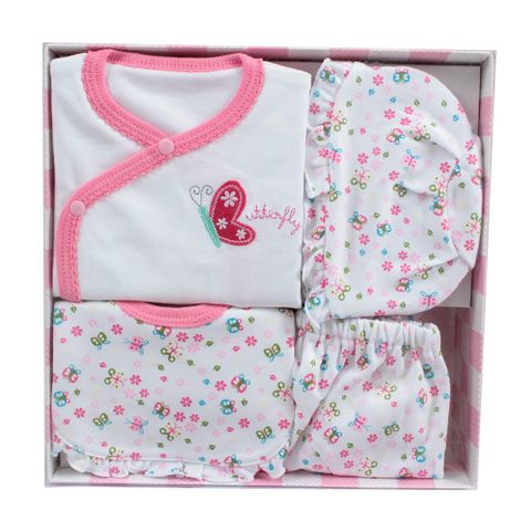  Quà 4 món bông bé gái 1017 - HELLO BnB 