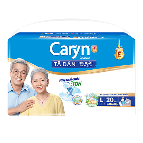  Tã dán siêu thấm cho người lớn Caryn 