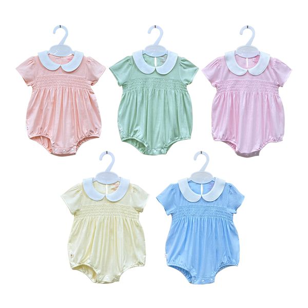  Áo body bé gái móc xích lá sen 1704 - HELLO BnB 